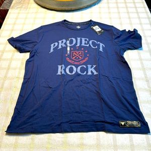 NWT Under Armour Project rock T-shirt